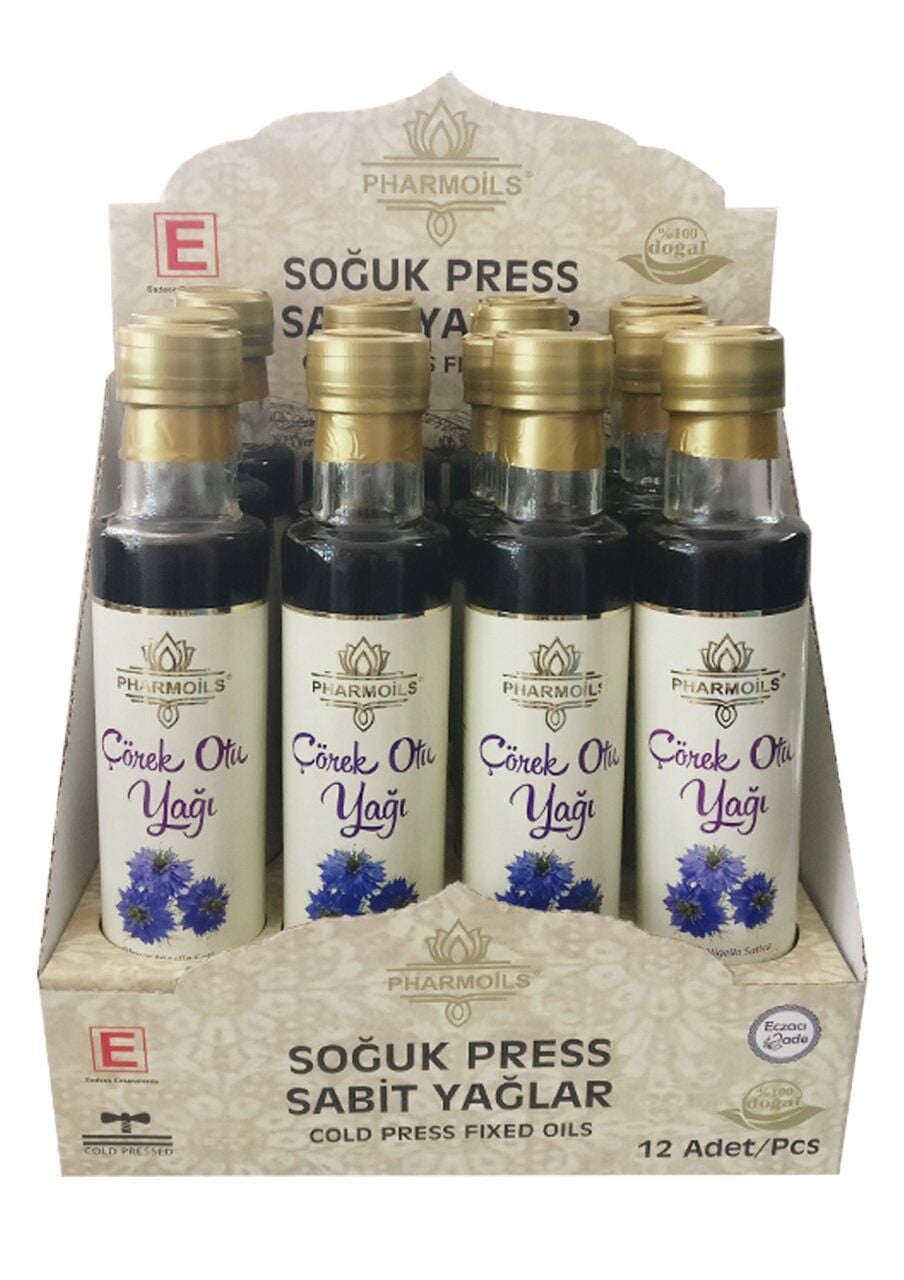 Çörek Otu Yağı-250 cc 12'li Stand