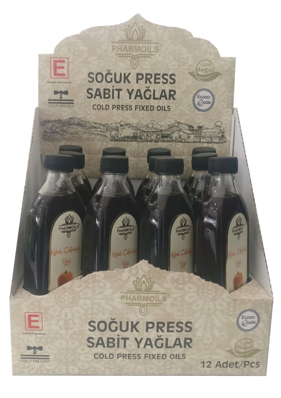 Kabak Çekirdeği Yağı 12'Lİ Stand -150ml