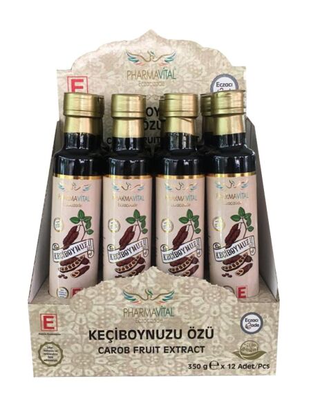 Keçiboynuzu Özü-350 g 12'li Stand