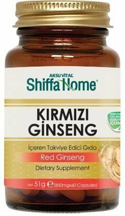 Kırmızı Ginseng 60 Kapsül