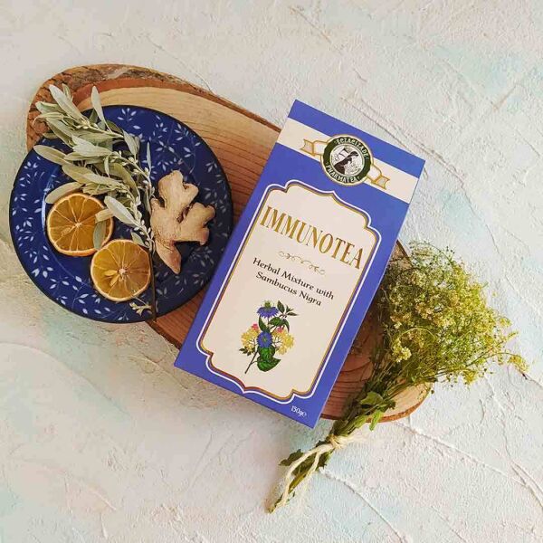 Immunotea (Kara Mürver Meyvesi İçeren Bitkisel Karışım) - 150 g