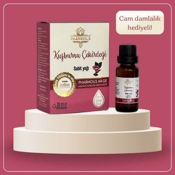 Pharmoils Kuşburnu Çekirdeği Yağı 20 ml